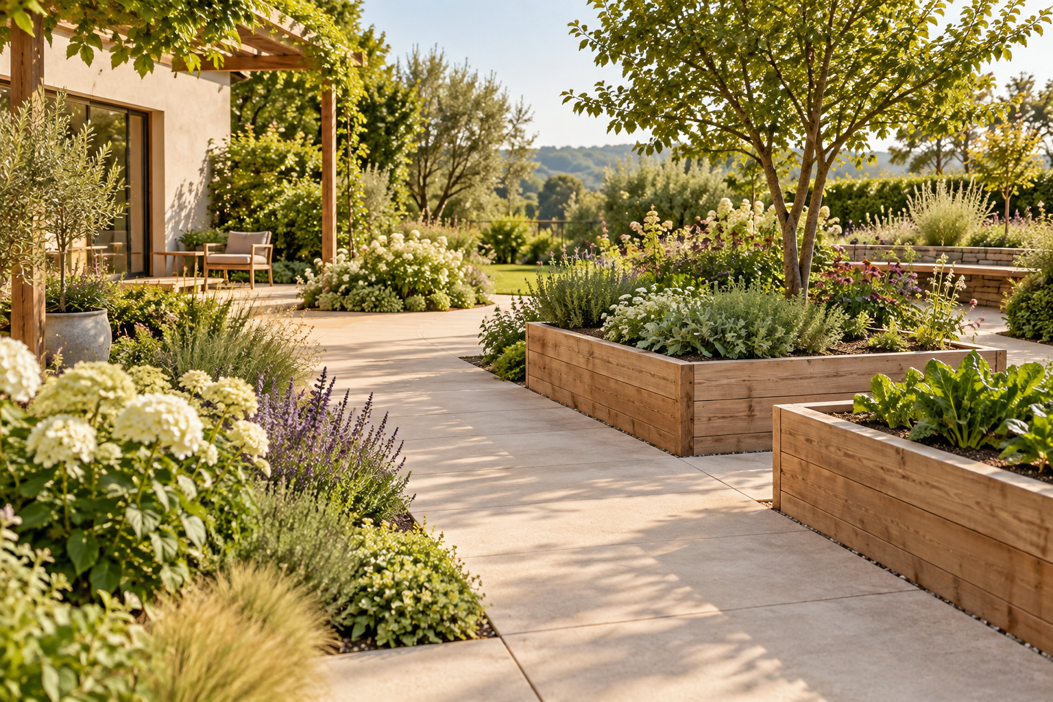 Senioren und der barrierefreie Garten