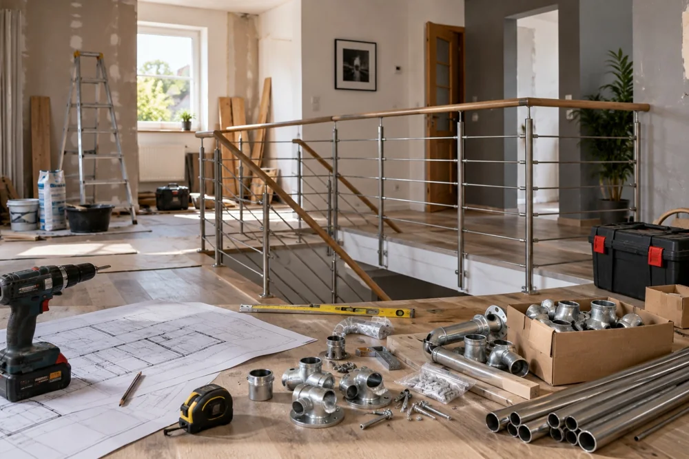 Renovierung und Gestaltung eines Wohnraums